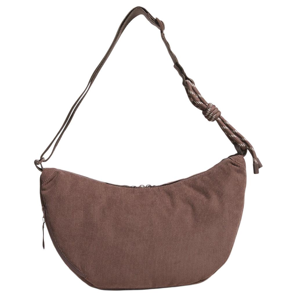 Adidas Corduroy Crossbody Bags Women's Stratum Dark Earthy Brown KE6636