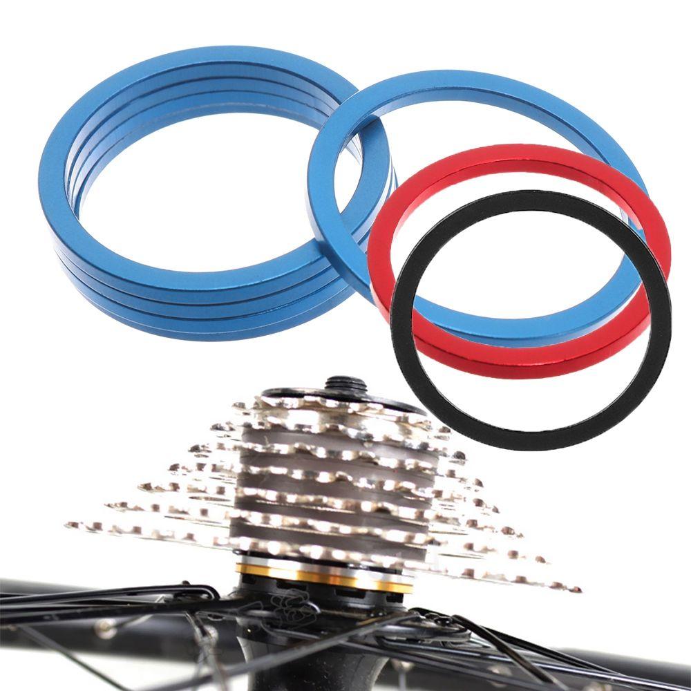Alloy Freewheel Gap Bottom Bracket Washers Axle Washer Gasket Bicycle Parts Flywheel Hub Spacers
