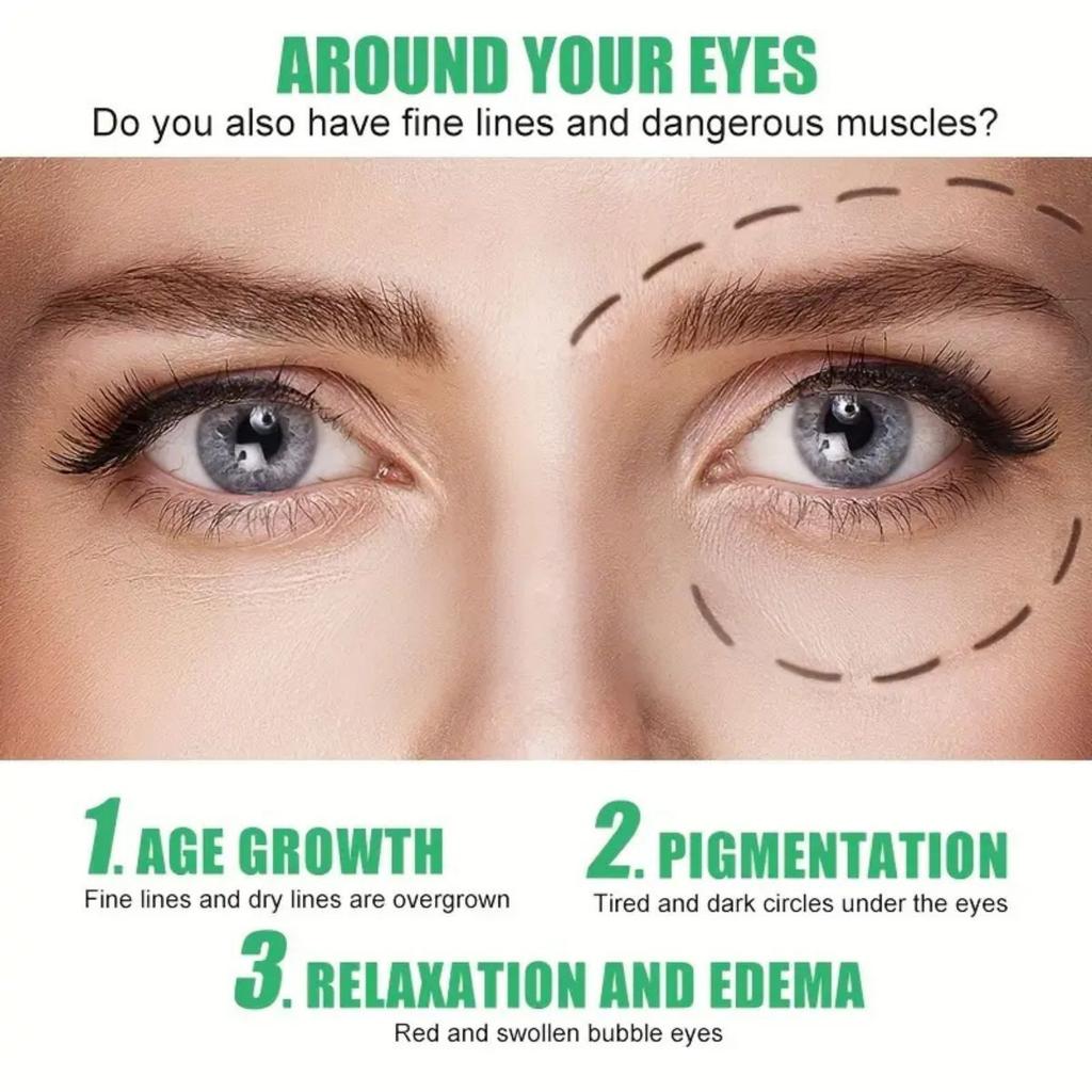 Временный крем для удаления мешков под глазами, мгновенный укрепляющий и подтягивающий крем для глаз под глазами, подтягивающий и укрепляющий кожу вокруг глаз от темных кругов