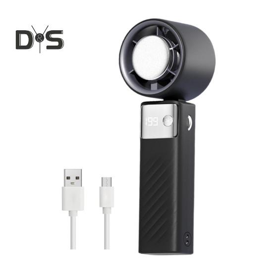 Маленький вентилятор персональный кондиционер 1-199 скоростей регулируемый сильный воздушный поток цифровой дисплей перезаряжаемый вентилятор воздушный охладитель