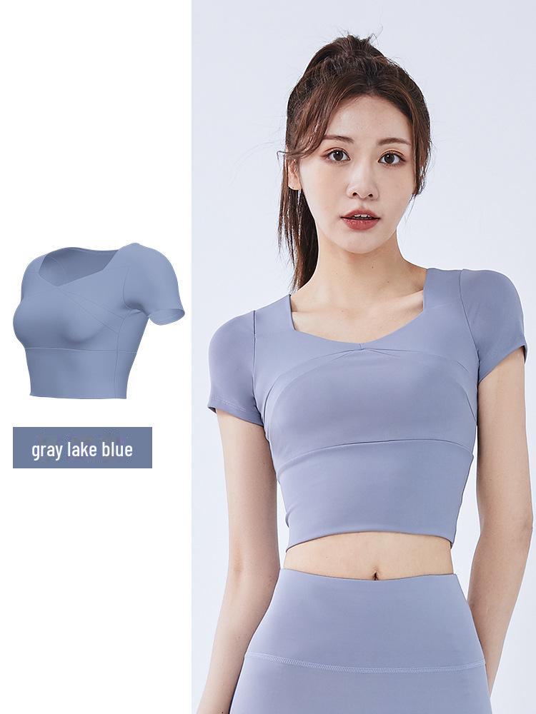 Juyitang бесшовные леггинсы для йоги с высокой талией персикового цвета для женщин