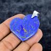 Copper Purple Turquoise Gemstone 925 Sterling Silver Jewelry Pendant 1.77" M-3340
