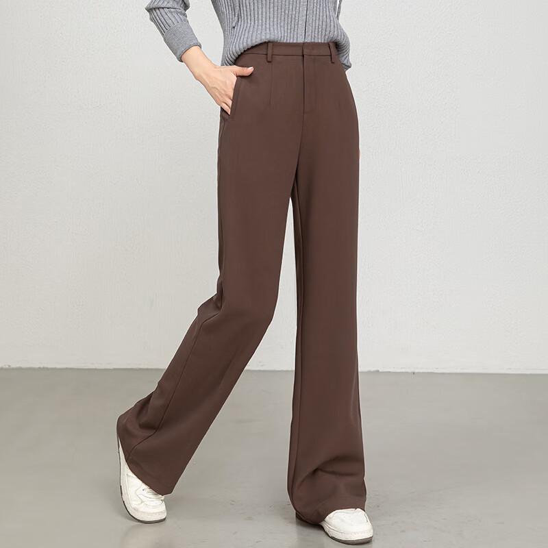 Women's High-Waist Micro-Flare Trousers