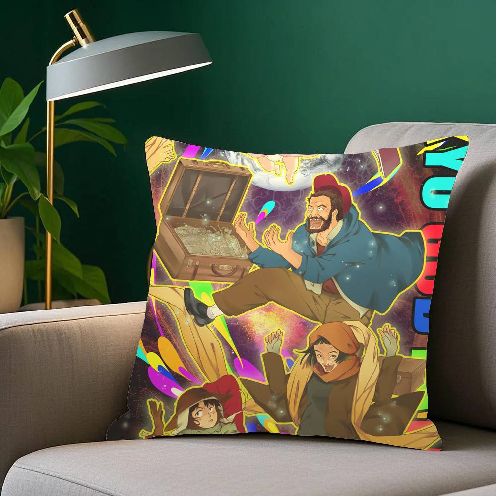 Аниме T-Крестный отец Токио Наволочка Модная Квадратная Наволочка Спальня Диван Гостиная Ins Декор Отдых