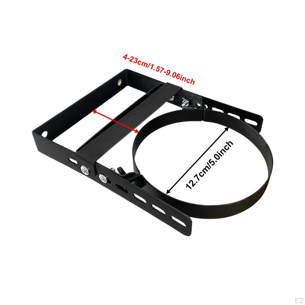 Chimney Tube Bracket Portable Fireplace Flue Liner Clamp Heat Resistant Hardware Household Vent Wall