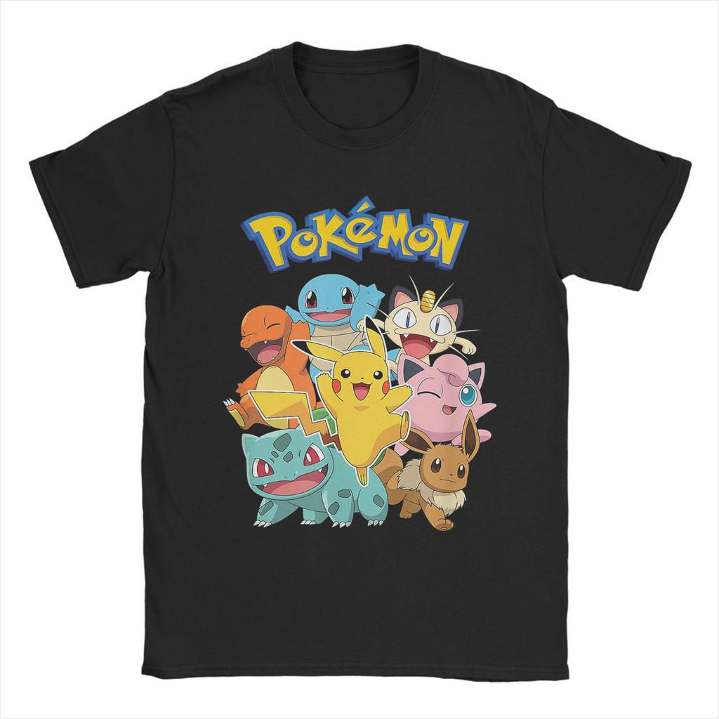 Psyduck Unisexga TShirt Unisex Women Cotton Clothing Novelty Round Neck Short Sleeve Summer Y2k Top Tee Vintage Hippop