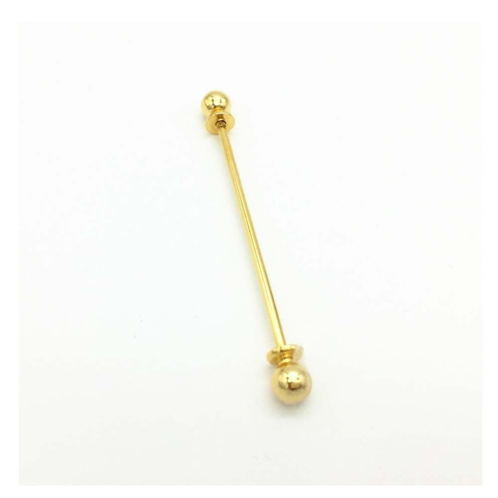 3 pcs Top Hat Design Pins for Shirt Collar Spiral Buckle Neckline Pins for Shirt Party
