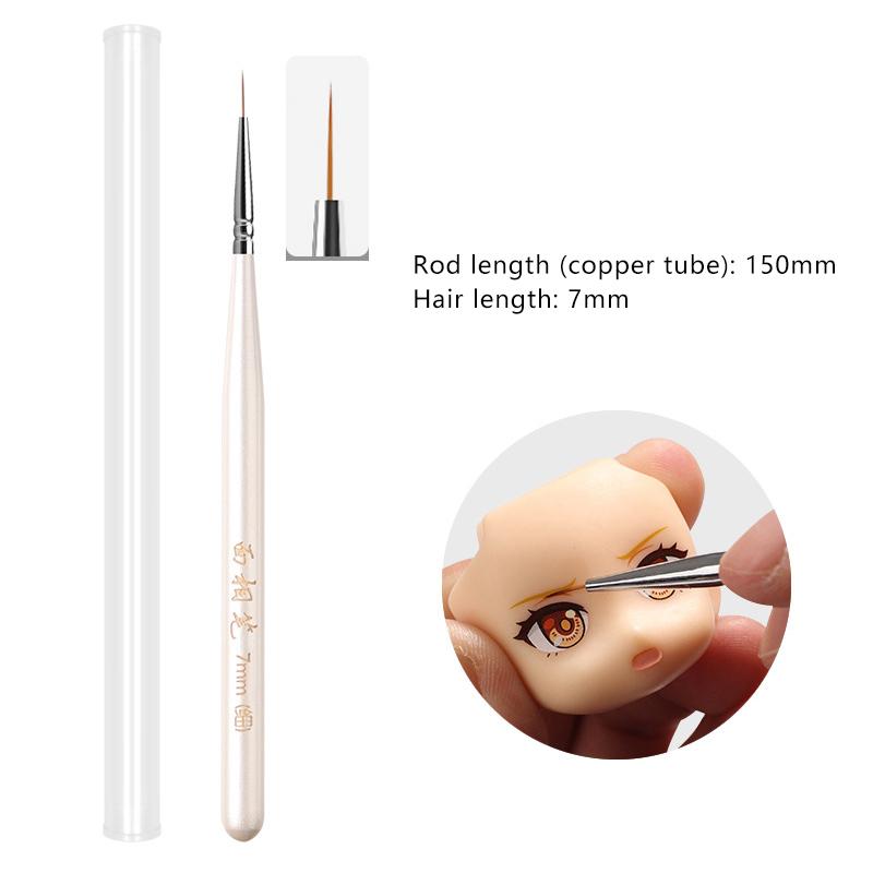 1PCS Ultra-fine #0 #1 Modeling Brush Outline Pen For Model Hobby Coloring Script Liner Brushes