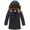 Детская длинная пуховая куртка зимняя Parker Coat Plus бархатная толстая куртка теплая ветрозащитная куртка