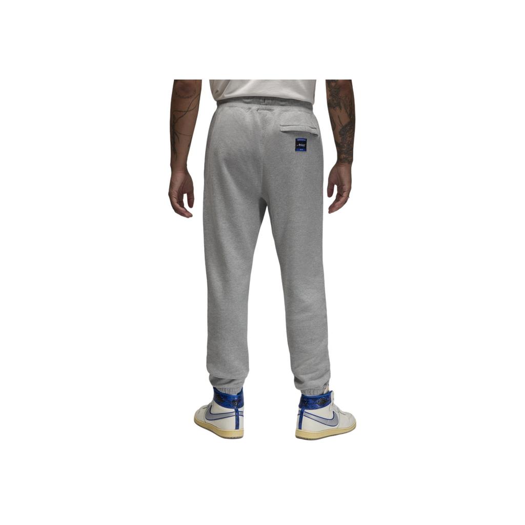 Jordan X Awake NY Collaboration FW24 Fashion Soft Skin-Friendly Minimalist Comfortable Knitted Sports Pants Men Bottoms Gray FQ5446-091