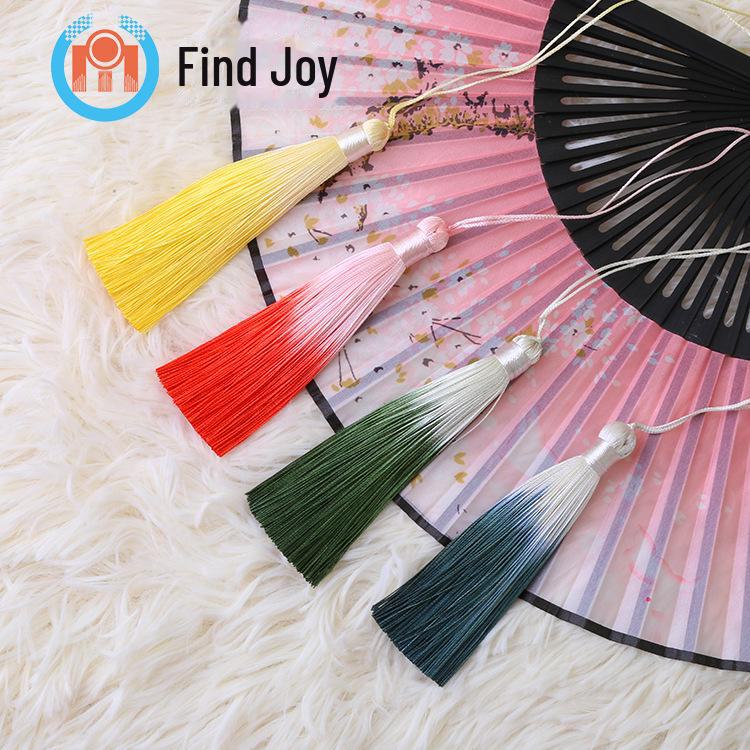 Подвеска-кисточка с градиентом 10 см для самодельных украшений, закладок и браслетов