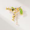 Senior Brooches Flower Leaf Brooch Pins for Women Suit Pendant  Fashion Brooches Jewelry