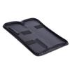 Professional PU Leather Zipper  2 Scissors Pouch Box Hairdressing Scissors Tool Bag