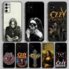 Rock Band O-Ozzy O-Osbourne Phone Case For Samsung S24,S21,S22,S23,S30,Ultra,S20,Plus,Fe,Lite,Note,10,9,5G Black Soft Cover
