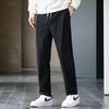 FAPAI Мужские утепленные теплые повседневные брюки прямого кроя