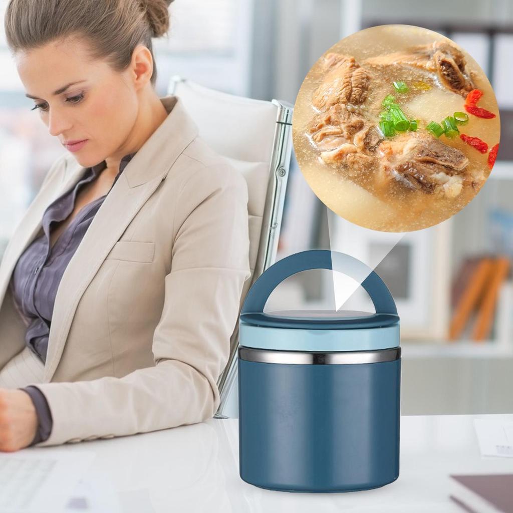 630ml Kids Food Thermal Jar Insulated Soup Cup Thermos Containers Stainless Steel Lunch Box Thermo Keep Hot Food Storage Jar