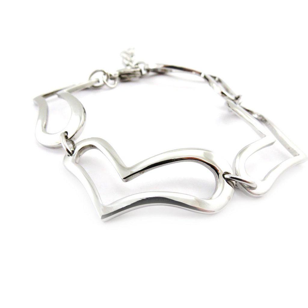 Les Trésors De Lily [E9823] - Стальной браслет «Любовь, любовь»