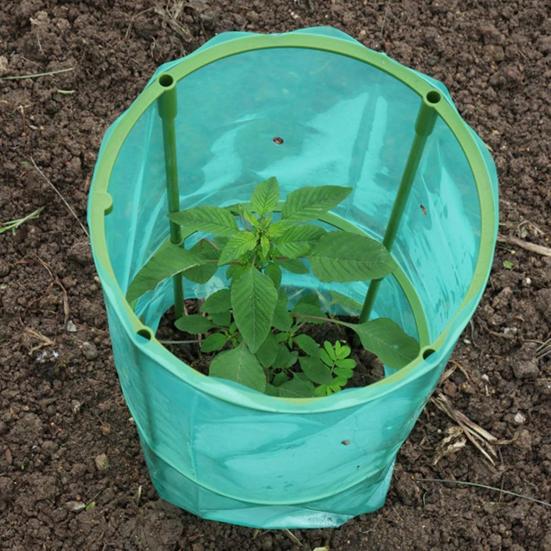 Защита от заморозков Клетка для растений Вентилируемая защита растений от животных Быстрая установка Садовые клоши для кустов голубики Клубника Овощи Цветы Фрукты