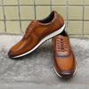 Модная мужская обувь больших размеров из натуральной кожи, оксфорды, повседневная, деловая, удобная, дышащая, модные кроссовки, спортивная обувь на плоской подошве
