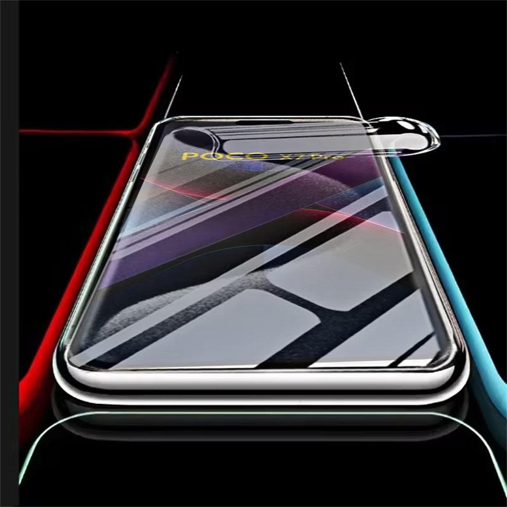 4 шт. Гидрогелевая пленка для Xiaomi POCO X7 Pro X6 X5 X4 GT X3 NFC M6 M7 Pro Защитная пленка для POCO F8 Ultra F7 Pro F6 F5 C75 Пленка