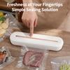 Компактный вакуумный упаковщик продуктов для сохранения свежести и кухонного хранения