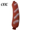 Bite-resistant Dog Toy Tough Squeaky for Aggressive Chewers Indestructible Drumstick Sausage Chew Shaped Latex Small Medium Large Breeds Natural