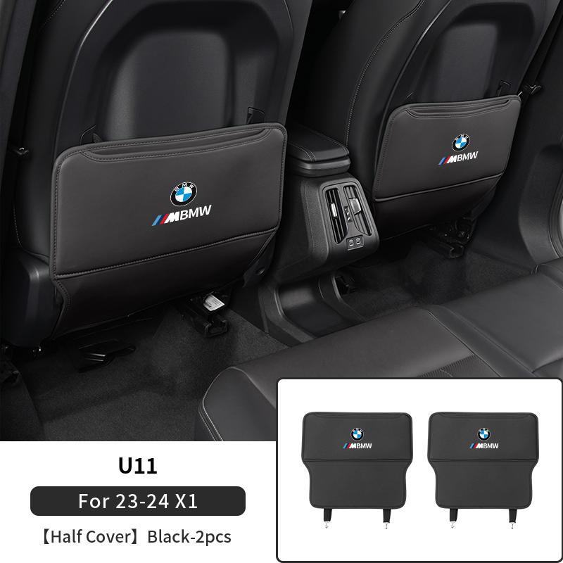 2025 Hot Car Interior Supplies Rear Seat Kick Mat Child Protection Pads Tools Cars Accessories For BMW M Performance E46 E90 F10