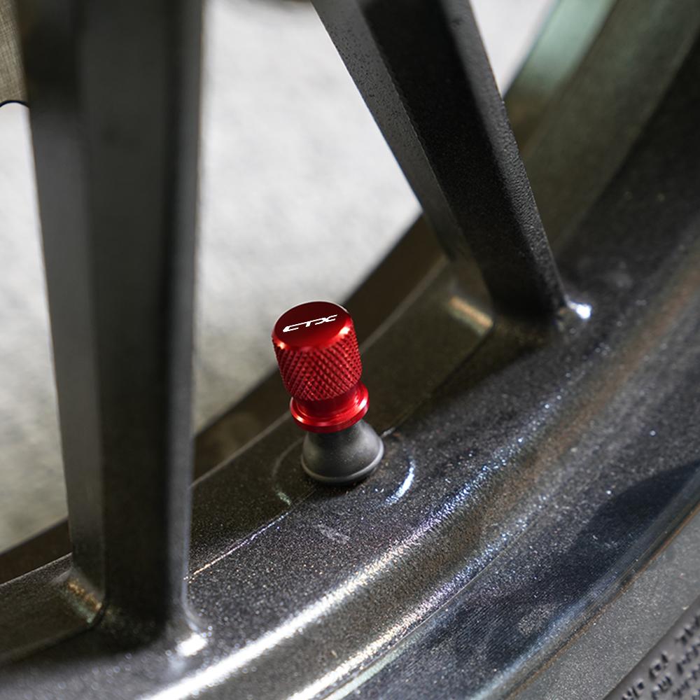 Алюминиевые аксессуары с ЧПУ для мотоцикла, колпачки для клапанов колес, крышки для Honda CTX700 CTX700N CTX650TR CTX1300 CTX 650 700 1300