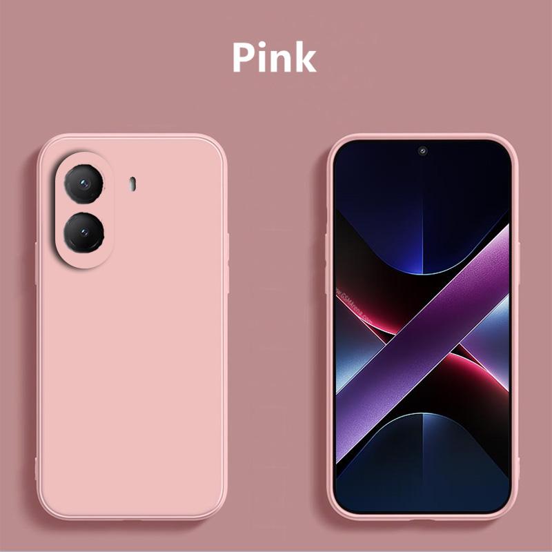 Чехол для Xiaomi Poco X7 Pro Чехол для Xiaomi Poco X7 Pro F7 G Защитный от падений цветной мягкий силиконовый чехол для телефона Чехол для Poco F7 G