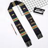 Kente Graduation Stole Class of 2025 Celebrate Culture with The African Graduation Sash for Black Men Women