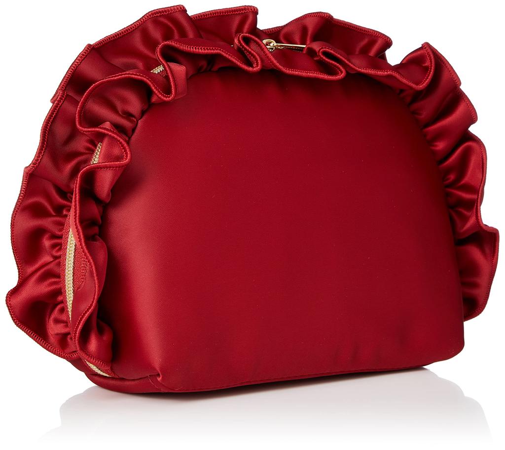 Gelato Pique Strawberry Embroidered Pouch PWGB224627 Red Women's