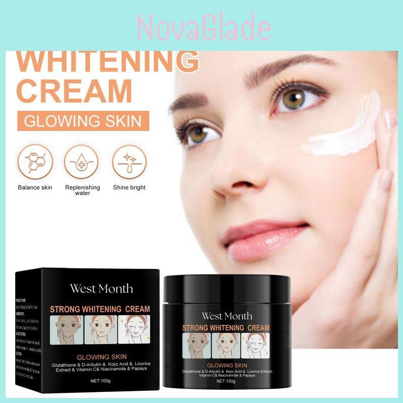 West Month Осветляющий крем для сияющей кожи Питательный Увлажняющий Восстанавливающий Тусклый цвет лица