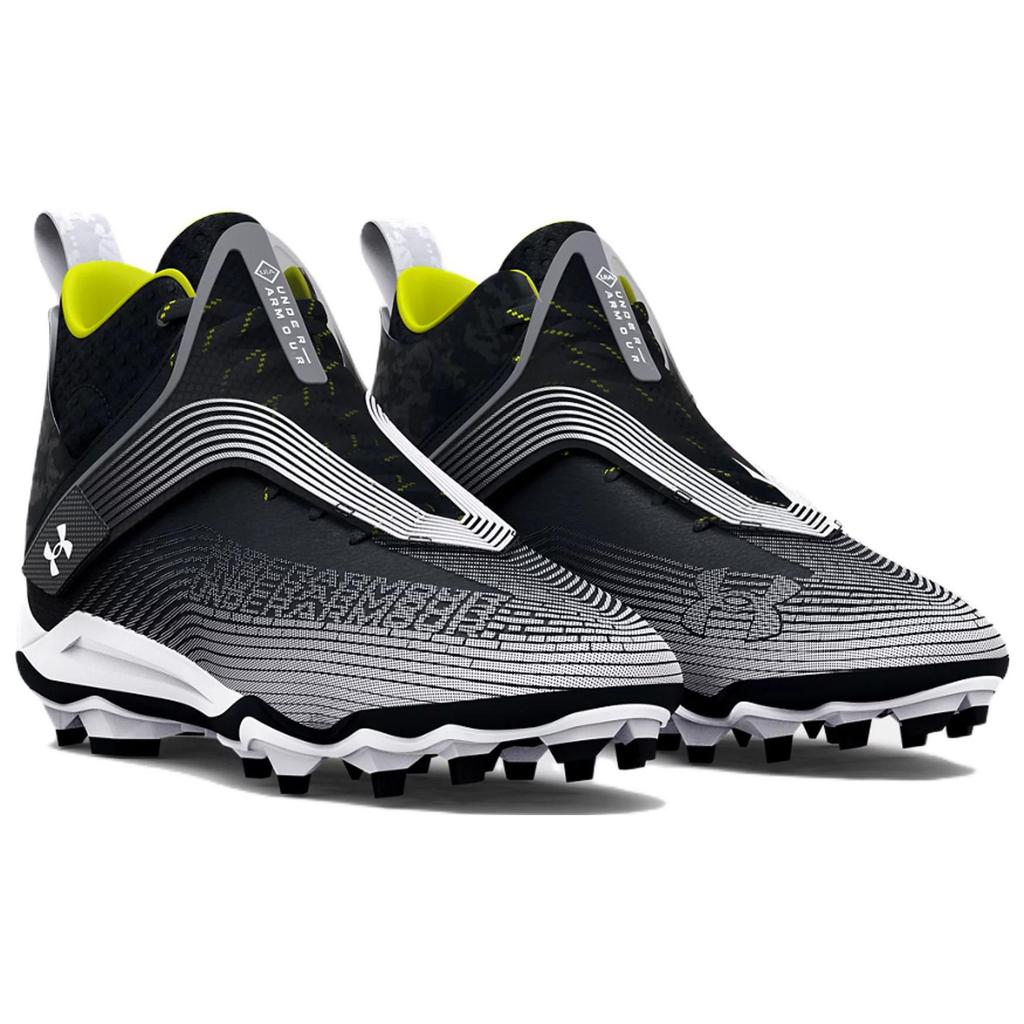 Under Armour Мужские бутсы Highlight Hammer MC для футбола Черно-белые 3025085-001