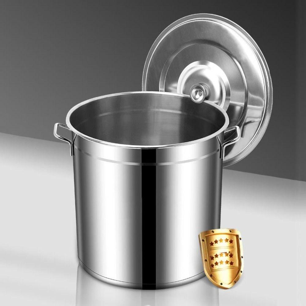 Кастрюля для тушения из нержавеющей стали 304, большая емкость, масляный бак, новая кастрюля, ресторан