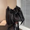 Спортивная дорожная сумка, новая зимняя сумка из ткани Оксфорд, трендовая модная большая вместимость, простая повседневная студенческая сумка через плечо