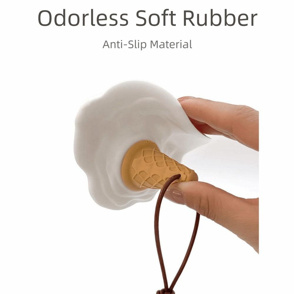 Detachable Door Stopper Simulation Ice Cream Anti-Collision Pad Safety Door Plug Child Security