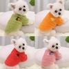 Autumn and Winter Warm Two-legged Dog Pet Supplies Cat Clothes Small Medium and Large Dog Dog Teddy Clothing