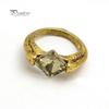 Men's Women's Vintage Bronze Color Punk Jewelry Ring for Party