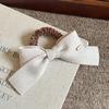 New Cute Bow Hair Rope High Elasticity Sweet Scrunchies Simple Rubber Band Hair Accessories