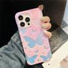 Роскошный чехол для телефона с лазерной бабочкой, подходящий для iPhone 14, 13, 12, 11 Pro Max, комплексные чехлы для защиты от падения