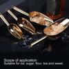 Gold Food Scoop Multi-Purpose Grain Flour Shovel Practical Ice Scoop  Kitchen