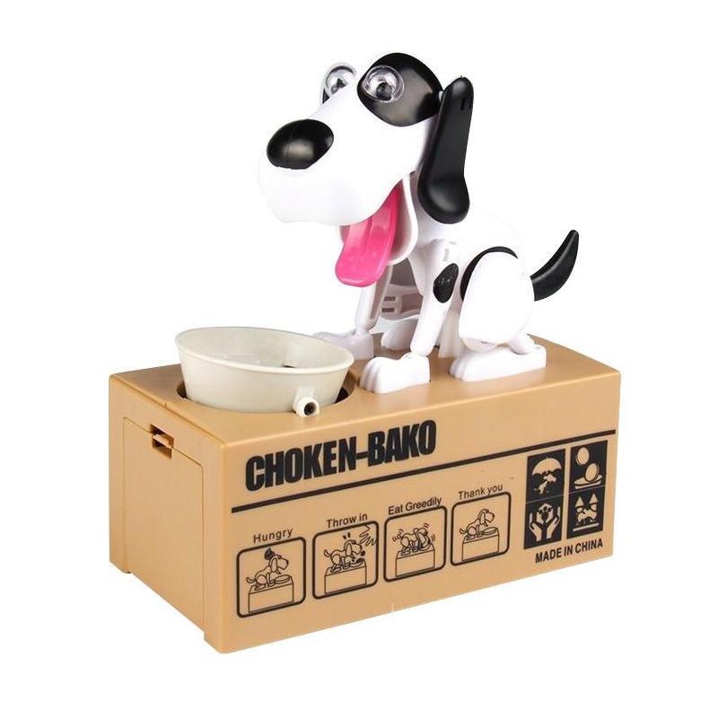 Электрическая копилка-собачка, крадущая монеты, копилка-копилка, мультяшный щенок, игрушка, подарок