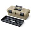 Iris Ohyama HARD PRO Tool Box 45cm W X 23cm D X Storage Small Item Inner Perfect Size for Storing Power and Hand Tools (OD-460, Khaki) [Approx. 16.5cm