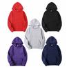 Women Casual Solid Color Hooded Pocket Long Sleeve Pullover Sweatshirt Mens Pullover Hoodie with Pocket