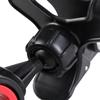 Handlebar Mount Cell Phone Holder Black Bike Phone Holder Microphone Stand  For Smart Phones Mic