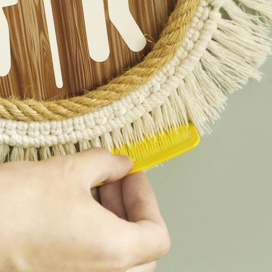 Yousheng Cotton Thread Wooden Bathroom Sign Rustic Restroom Door Men Women Hanging Sign Restaurant Office Hotel Washroom Wall Gender Identification