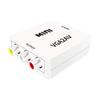 HD AV в HDMI Видеоконвертер 1080P для Монитора, Игровой Консоли, ТВ-приставки, RCA Вход