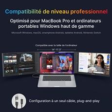 Mobile-Pixels Trio 3 Pro portable monitor 14.1 QHD Black