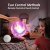 Tekstap Moon Lamp with Remote Control and Touch Control 16 Colors Dimmable Rotatable Moonlight 3D 360° 360° (Star Shape)