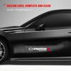 2 шт. Автомобильные 3D наклейки Наклейки на боковую часть кузова автомобиля Спортивные наклейки Автоаксессуары Для Mazda 3 5 6 323 626 CX-3 CX-4 CX-5 CX-7 CX-9 Axela 6 RX8 7 MX3
